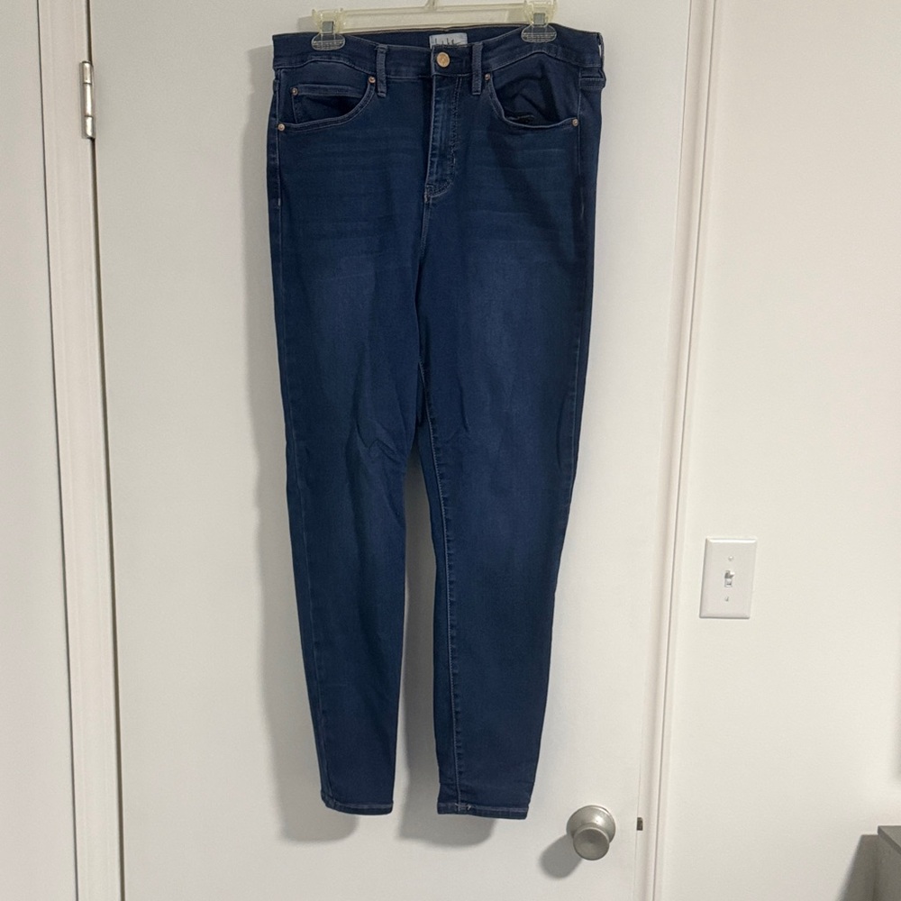 Nicole Miller Dark Blue Skinny Jeans